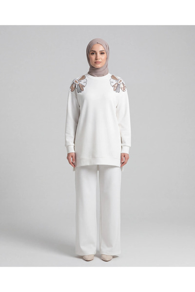 BURRASCA Embroidered Soft Textured Flexible Premium Suit