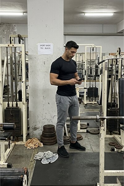 Sapeur Erkek Dar Tişört - Esnek ve Nefes Alan, Spor & Günlük Tişört