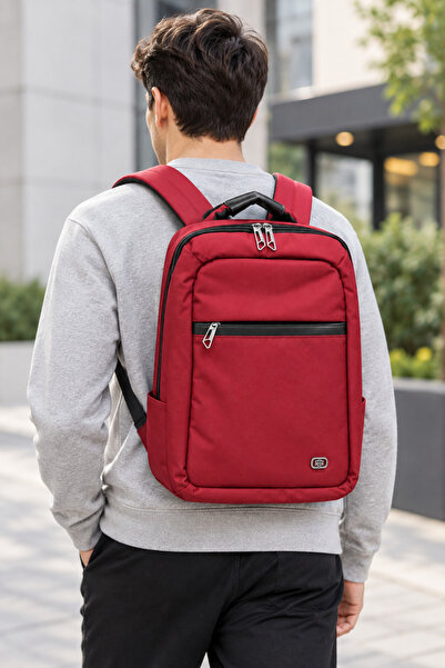 CAKARD Unisex 15.6 Inç. Laptop Sırt Çantası
