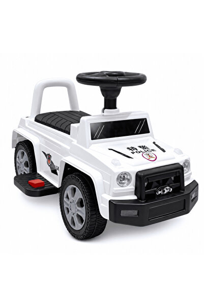 Baby Planet Children's Police Car 6V Electric Charging with Sound and Light I...
