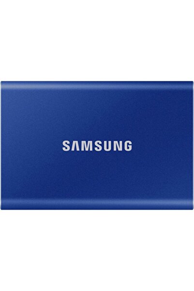 Samsung SSD εξωτερικός φορητός T7, 2TB, USB 3.2, Μπλε Ινδίγκο
