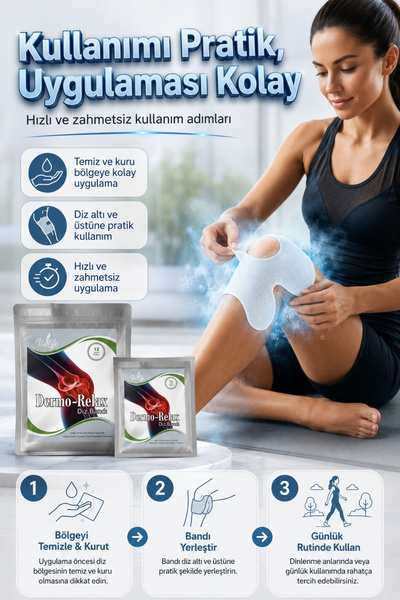 İlla Life Orijinal Hızlı Etkili 2'li Fırsat Paketi Özel Set - Isıtıcı + Soğutucu Paket Diz Bacak Kas Eklem Bel Boyun Sırt Omuz Karın İçin Anında Etkili 10 x Isı Bandı ve 10 x Soğutucu Dermo Relax Bant Seti