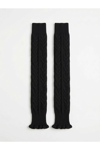Bamuta Premium Wool Acrylic Leggings Black