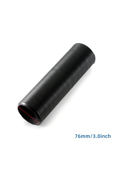 Choice 76mm-3.0inch 63mm 76mm Car Cold Air Intake Tube 2.5inch 3inch Black Un...