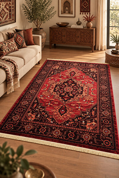 ünalcarpet 4 Metrekare - 6 Metrekare Modern Salon Ve Oturma Odası Halısı Yumu...