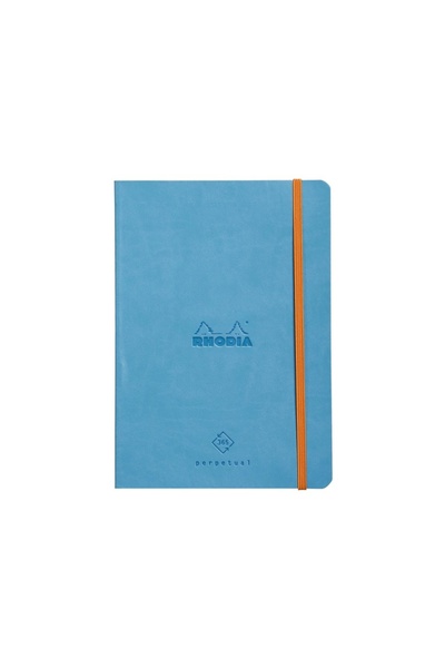 Rhodia Αχρονολόγητη ημερήσια διάταξη A5, Perpetual Turquoise