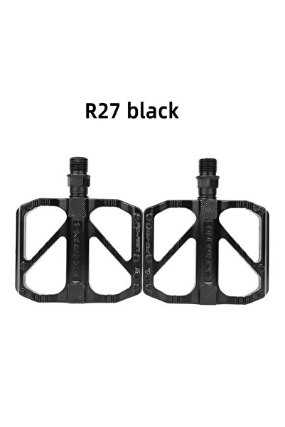 Choice دواسة دراجة R27-Black PROMEND خفيفة الوزن بثلاثة محامل، دواسة دراجة جب...
