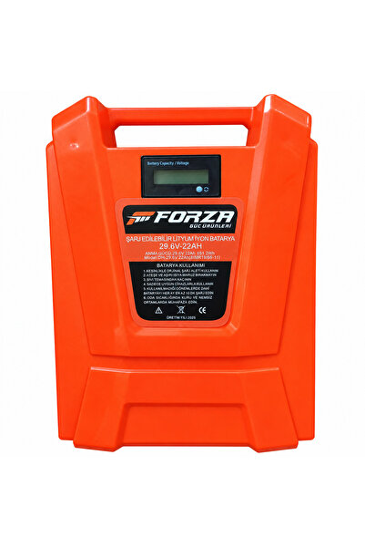Forza Taral / Energy Zeytin Hasat Makina Aküsü Lityum Sırt Batarya 36V 12AH