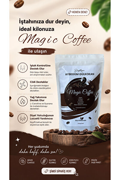 Diyet Hakkında Magic Coffee Diyete Destek Kolajenli Kahve