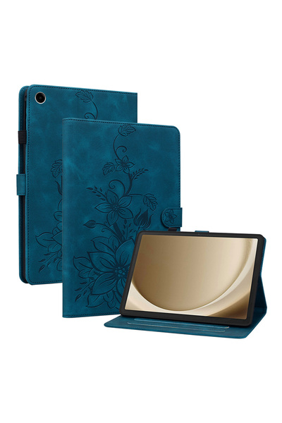 Choice Tab A7 Lite T220 Blue Leather Case for Samsung Galaxy Tab A11 A9 + 8.7...
