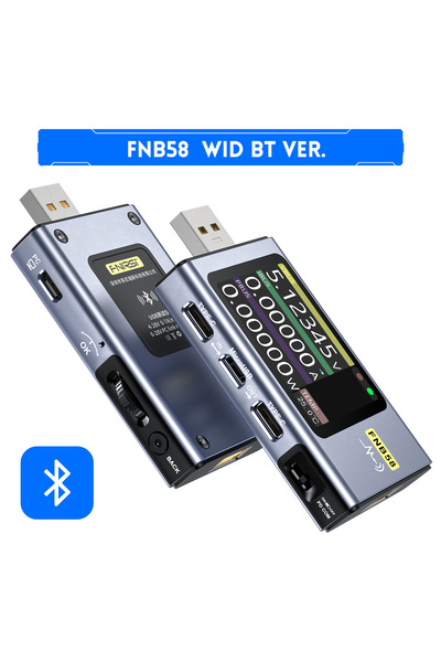 Choice1 FNB58 With Bluetooth FNB58 USB Tester Voltmeter Ammeter TYPE-C Fast C...