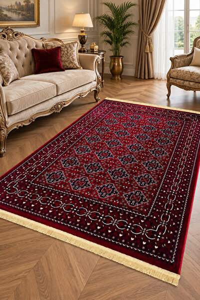 ünalcarpet 4 Metrekare - 6 Metrekare Modern Salon Ve Oturma Odası Halısı Yumu...