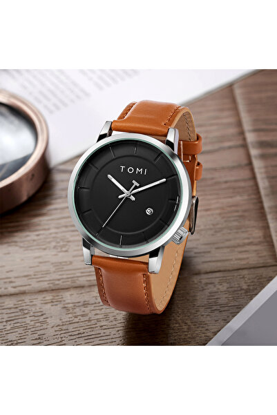 Tomi Light brown TOMI Luxury Men's Watch Fashion Original Brand Business Men'...