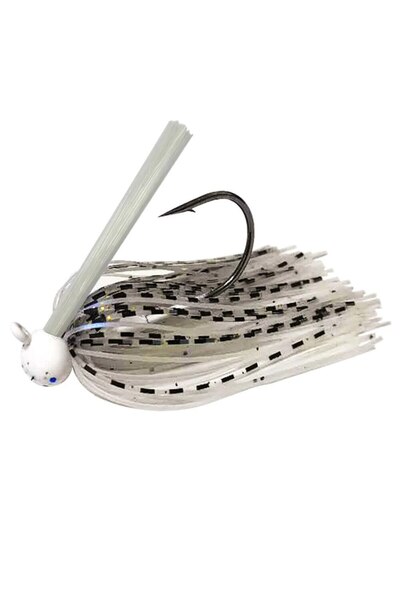 Choice10 16g 02 white Mycena 12G/16G Football Jig Spinner Bait Weedless Jig C...