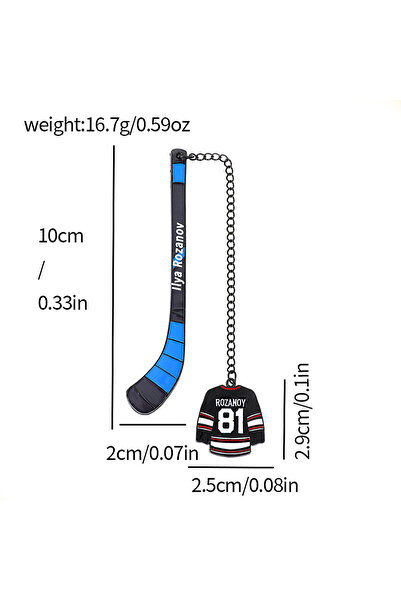 Choice1 SQ0616 Heated Rivalry Bookmark Ilya Rozanov 81 Shane Hollander 24 Boo...