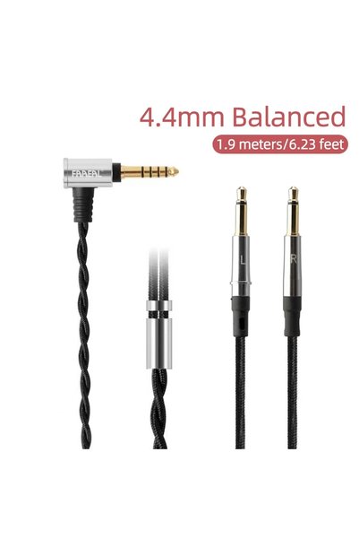 Choice 4.4mm Jack 1.9M FAAEAL Upgrade Cable For Hifiman Ananda SUNDARA Deva P...