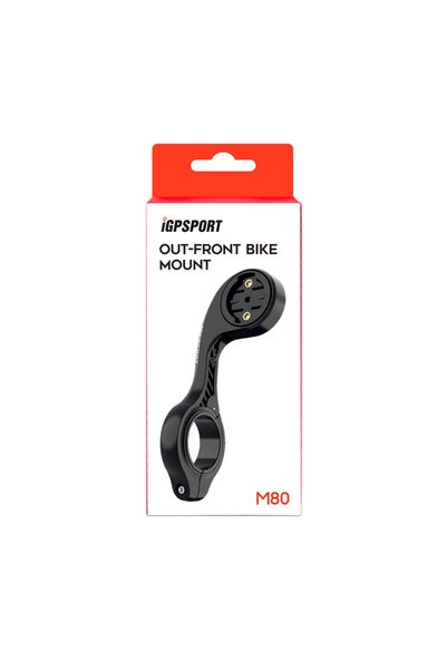 iGPSPORT حامل M80 الأصلي، حامل M80 ممتد، حامل مصباح أمامي للدراجة، حامل كمبيو...