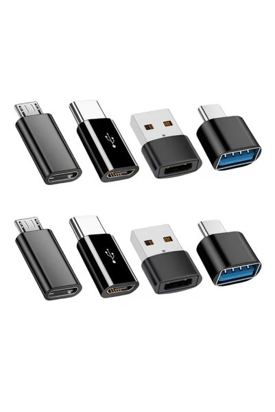 Choice1 محول USB C OTG اختياري من black8 (10 مجموعات) (8 مجموعات) / محول USB ...