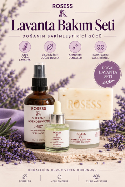 Rosess Lavanta Ürünleri Avantajlı Set