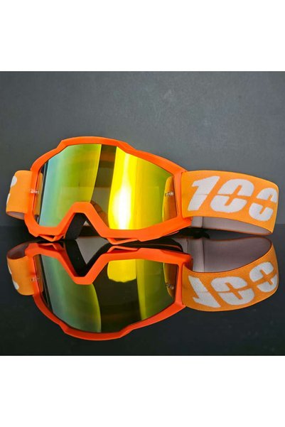 Choice5 LK-WB-YB-10H Universal Motocross Riding Glasses Premium PC Lens Anti ...