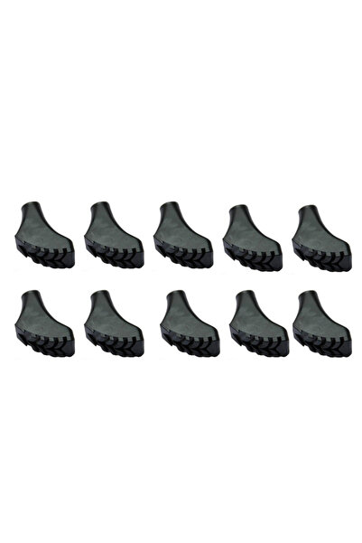 Choice 10pcs 10 Pieces Rubber Hiking Trekking Pole Head Cover Replacement Tip...