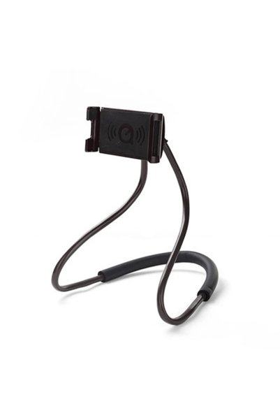 Choice black Flexible Mobile Phone Holder Hanging Neck Lazy Necklace Bracket ...