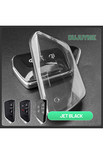 Choice Black(VW-E Style) Clear TPU Car Key Case For VW Transporter Multivan T...