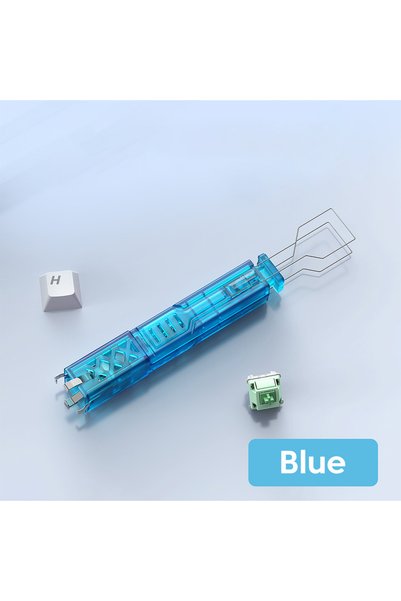Choice3 أداة سحب وفتح مفاتيح لوحة المفاتيح 2 في 1 باللون الأزرق، أداة عالمية ...