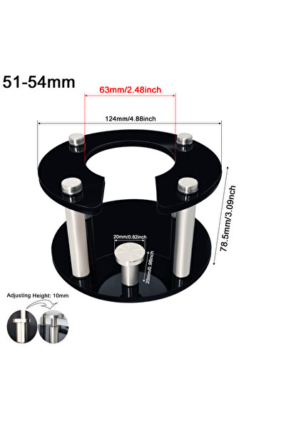 Choice 51-54mm Holder 51/54/58mm Coffee Portafilter Holder,Espresso Tamper St...