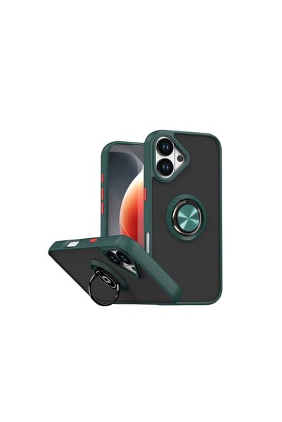 OtoTech غطاء سيليكون لهاتف ابل ايفون 17 مونتريال - أخضر