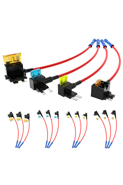 Choice 16PCS 12V Fuse Taps Low Profile Mini Micro2 Fuse Holder Automotive Car...