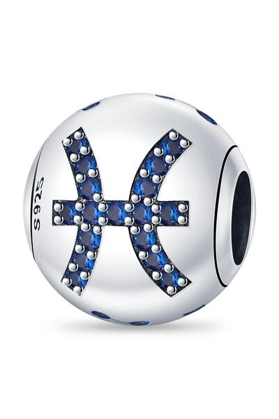 Choice4 PAC251-12 Charm Plata 925 Original 12 constellation beads Water, Eart...