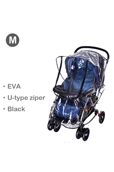 Choice EVA-U open-M EVA Baby Stroller Accessories Waterproof Rain Cover Trans...
