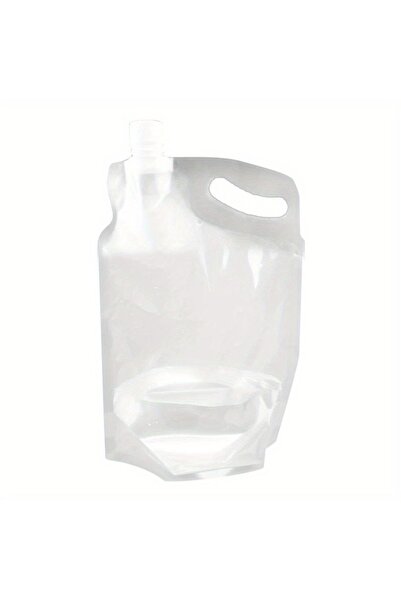 Choice Transparent 1L/34oz Folding Water Bag Outdoor Camping Hiking Portable ...