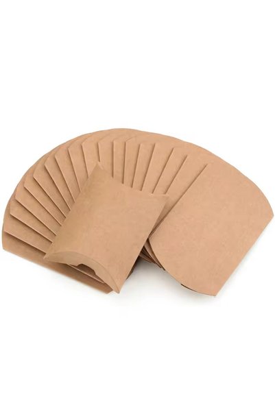 Choice 50PCS Brown 50PCS Multicolor Kraft Paper Pillow Candy Box DIY Hemp Rop...