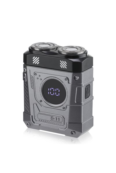 Choice1 Type B Mini Electric Shaver Intelligent Digital Display Washable Type...