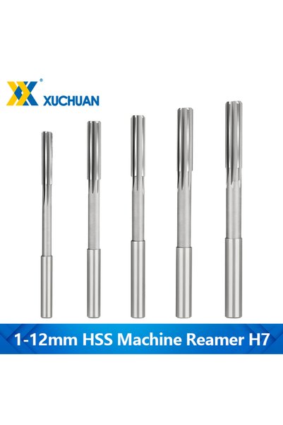 Choice16 2mm 1PC HSS Reamer Chucking Machining Tool Straight Flute H7 Shank D...