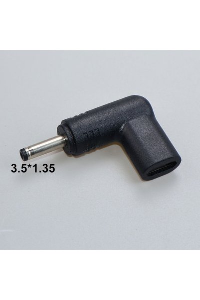 Choice25 5V 3.5-1.35mm 5V 9V 12V 15V 19.5V TypeC to DC Jack Plug Charge Adapt...