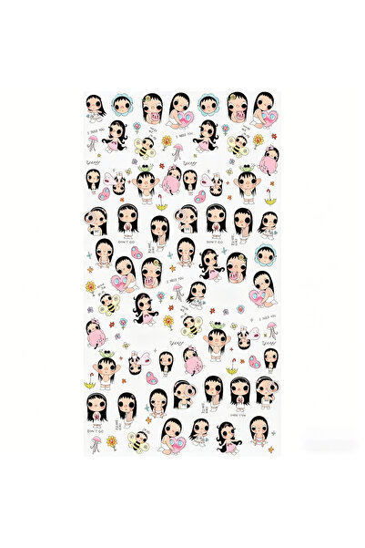 Choice B Korean Cute Little Jade Yuy Embossed Creative Stickers High-value Ca...