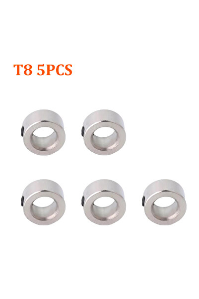 Choice3 5PCS 2/5/10Pcs 8mm Shaft Lock Collar T8 Lead Screw Lock Ring Stainles...