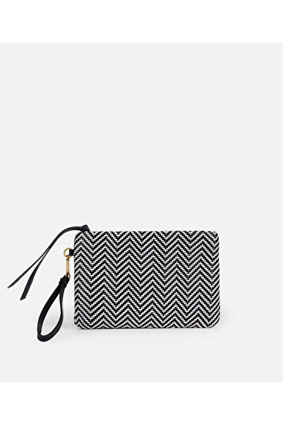 İpekyol Örgü dokulu clutch