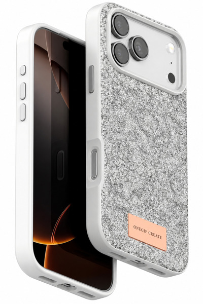 halkhouse İphone 17 & 18 Pro Max Kılıf Premium Şık Simli Bright Kapak