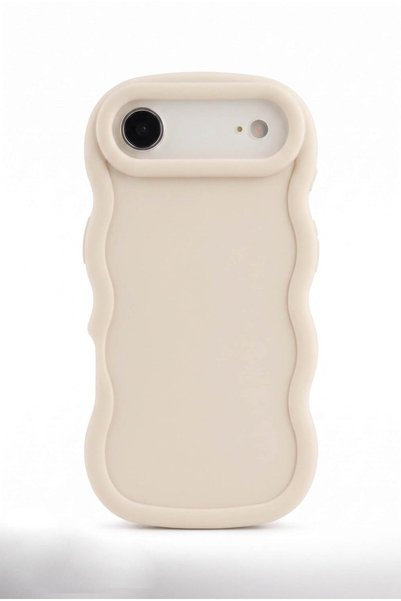 Vissona iPhone 17 Air Uyumlu Dalgalı Tasarım Kamera Korumalı Mat Silikon Tele...