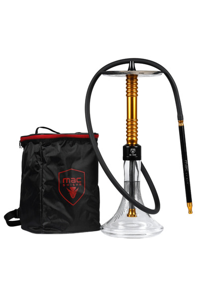 MAC SHISHA Nargile Takımı Big Venüs Çantalı Büyük Boy Nargile Seti Orijinal
