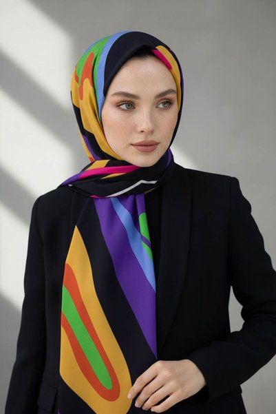 Vissona Lüks Medine Ipeği Şal