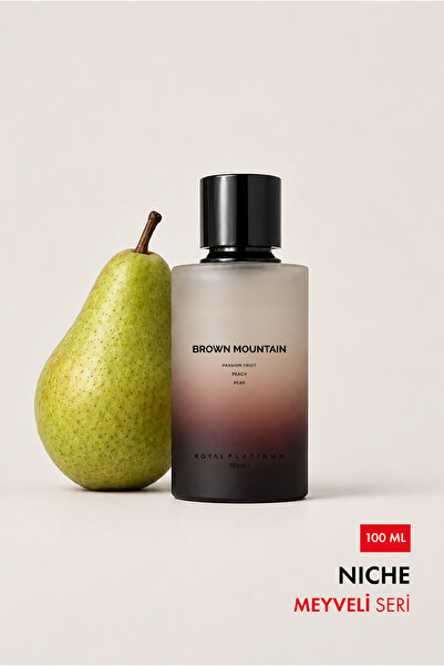 Royal Platinum Brown Mountain 100 Ml Unisex Niche Parfüm Meyve Misk Yoğun