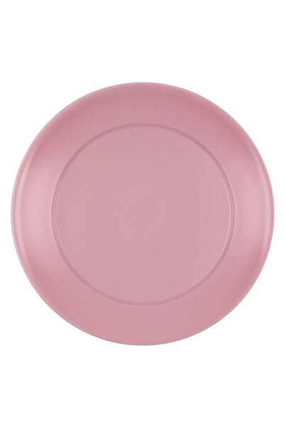 OEM Farfurie din Plastic Powder Pink 23cm - Farfurii-Pahare-Boluri Roz Buline...