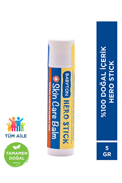 BABYTON %100 Doğal İçerik Hero Stick Anlık Yatıştırıcı Onarıcı 5 gr