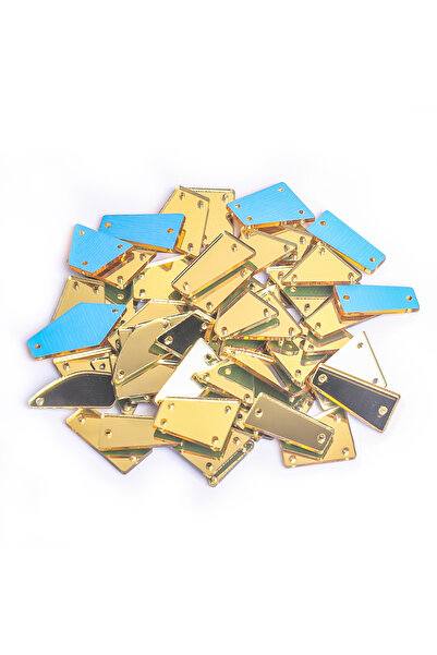 Choice1 Mix 100pcs Lt.coffee VC Mix Size Clear Crystals Sewing Mirror Rhinest...