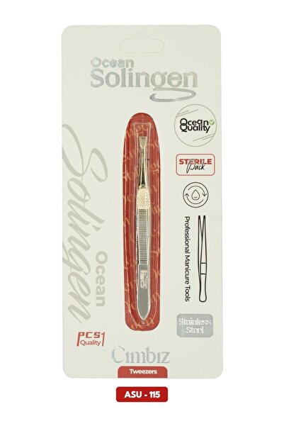 Ocean Düz Uçlu Cımbız, Düz Ağızlı Solingen Gold Cımbız No:115